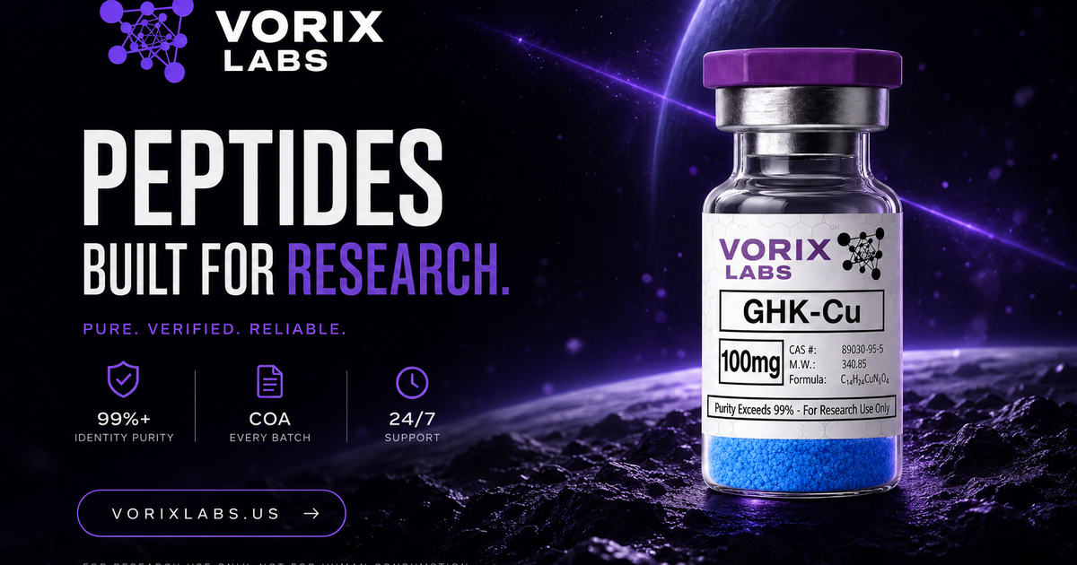 Vorix Labs — Research Peptides You Can Trust