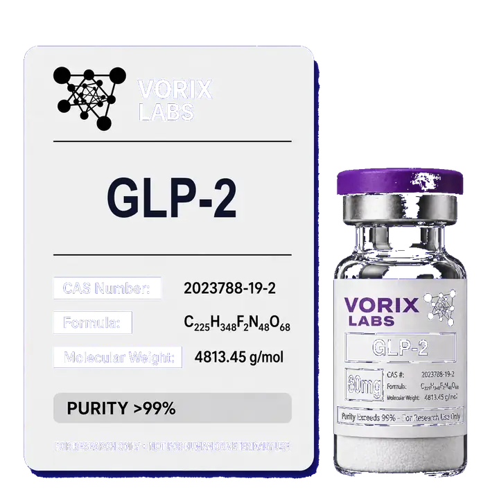 Buy GLP-2 (Tirzepatide) Research Peptide