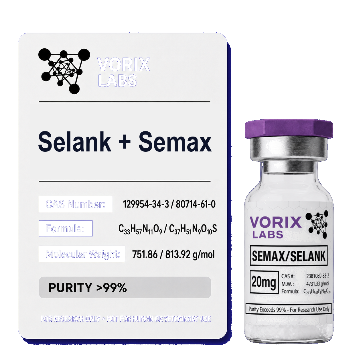 Selank + Semax